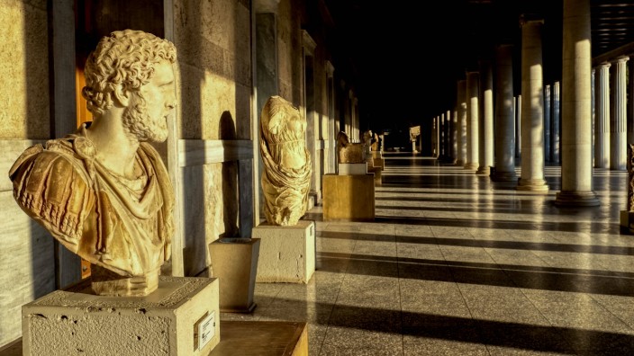 Pilotprojekt: Die Agora im Nordwesten der Akropolis in Athen ist heute nur noch ein Museumsgelände. In der Antike trafen sich die Leute hier zu Versammlungen.