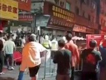 China: Gewaltsame Proteste gegen Zero-Covid-Maßnahmen