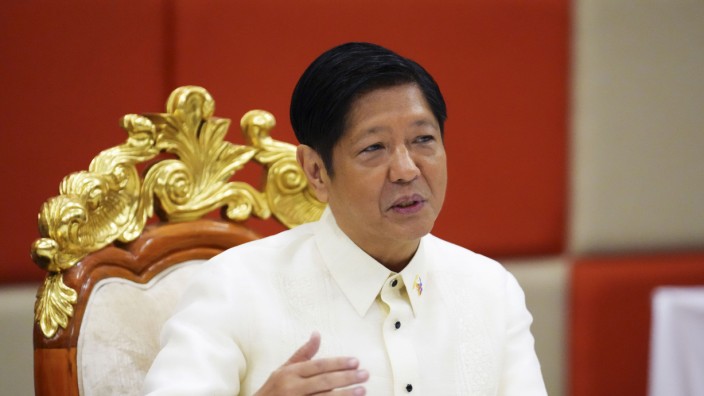 Menschenrechte: Wollte die Junta in Myanmar wieder zu Asean-Treffen einladen: der neue Präsident der Philippinen, Ferdinand Marcos Jr.