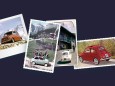Fiat 500 historisch in den Alpen