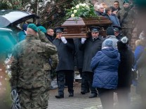 Liveblog zum Krieg: Staatsbegräbnis für Opfer des Raketeneinschlags in Polen