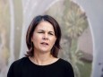 Annalena Baerbock (Buendnis 90/Die Gruenen), Bundesaussenministerin, gibt zum Ende der COP27 Klimakonferenz ein Presses