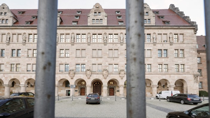 Nürnberg: Das Strafjustizzentrum Nürnberg-Fürth mit Oberlandgericht und Landgericht.