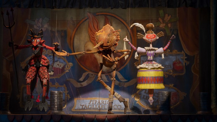 "Guillermo del Toros Pinocchio" bei Netflix: Tanz mit dem Teufel: Pinocchio begegnet auf seiner Reise den Monstern, die Menschen das Fürchten lehren.