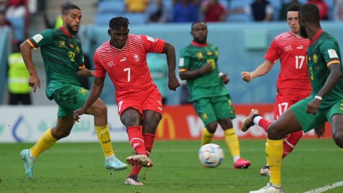 WM: Breel Emobolo erzielt den Siegtreffer für die Schweiz gegen Kamerun