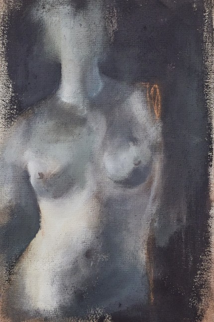 Kunst in und aus Glonn: Diese malerische Reminiszenz an die "Venus von Milo" stammt von Anne Mainz.