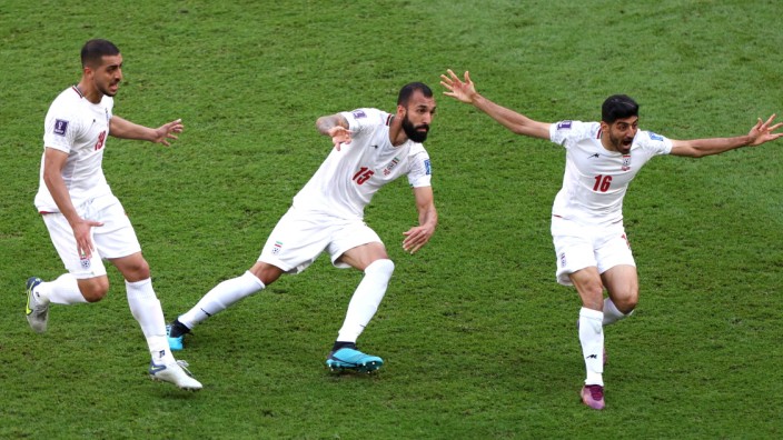 Fußball-WM: Iran gewann spät gegen Wales. Die Dramatik des Spiels war enorm.