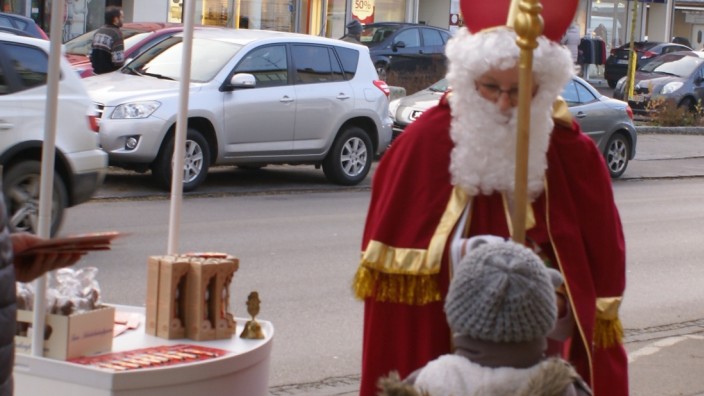 Mitten in Olching und Maisach: Überraschung an der Straße: Olchings CSU kündigt den "echten heiligen Nikolaus" für einen Besuch an.