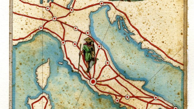 Antike: Die Römer überzogen ihr Reich mit einem Straßennetz, damit ihre Soldaten schneller marschieren konnten.