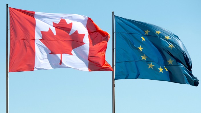 Handelspolitik: Der Warenaustausch zwischen Kanada und der EU wird durch das Freihandelsabkommen Ceta deutlich erleichtert.