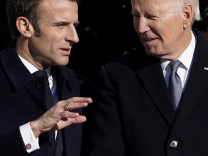 Macron in Washington: Synchronisierung läuft