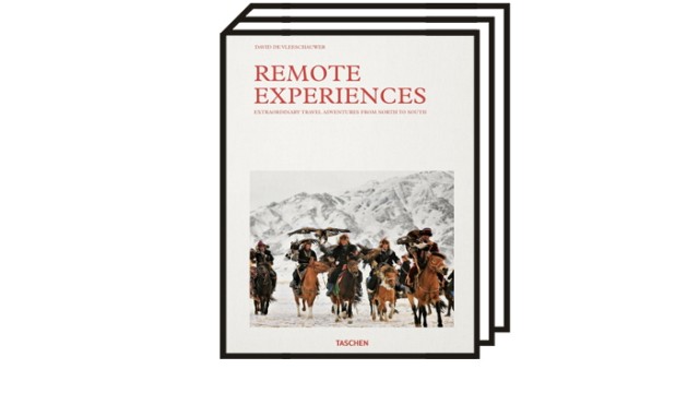 Reisebuch "Remote Experiences": David de Vleeschauwer: Remote Experiences. Extraordinary travel adventures from north to south. Taschen Verlag, Köln 2022. 424 Seiten, 50 Euro.