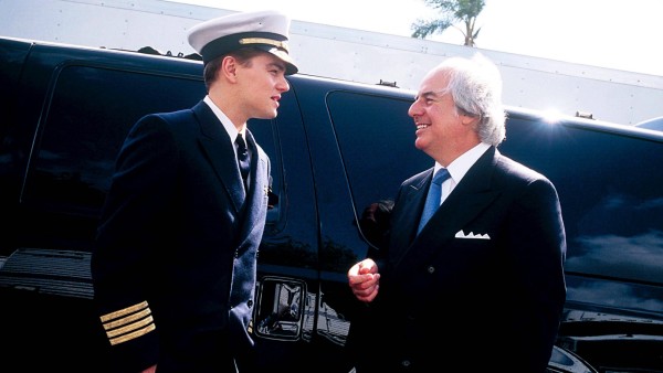Jan. 1, 2011 - LEONARDO DICAPRIO (left), who stars as Frank W. Abagnale, meets.with the real FRANK W
