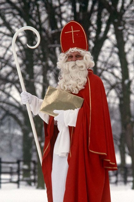 Mitten in Ebersberg: Das ist der Nikolaus. Oder vielleicht doch nicht?
