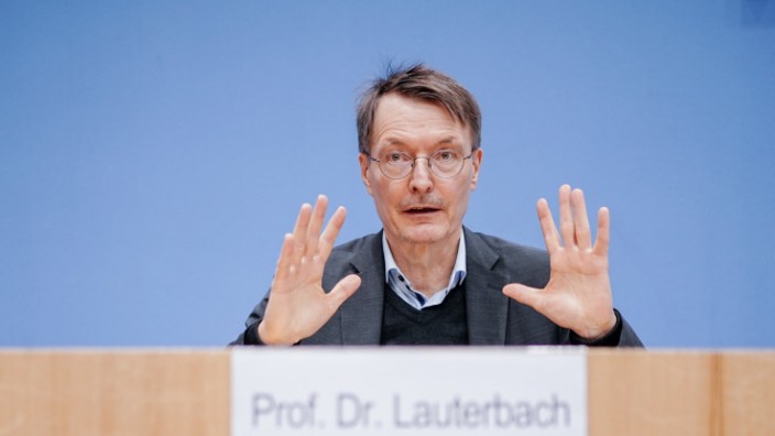 Bundesgesundheitsminiter Karl Lauterbach (SPD)