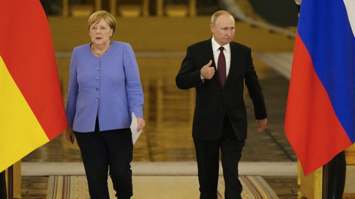 Bundeskanzlerin a.D.: Gegen Ende ihrer Amtszeit reiste Merkel im August 2021 noch auf einen Abschiedsbesuch zu Russlands Präsident Wladimir Putin.