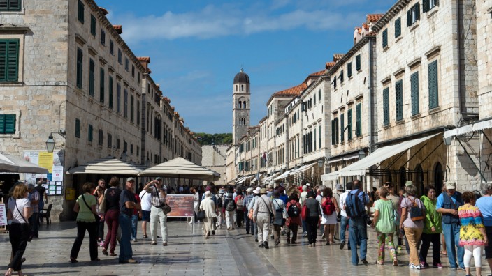 Freihandelszone: Kroatien, Dubrovnik: Das beliebte Urlaubsland hat sich neben Bulgarien und Rumänien für den Beitritt zum kontrollfreien Schengen-Raum beworben.