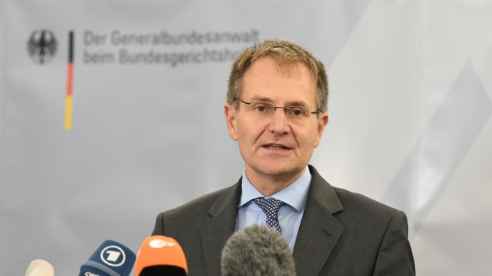 Justiz: Er berichtet über die Pläne der festgenommenen Reichsbürger: Generalbundesanwalt Peter Frank in Karlsruhe am 7. Dezember 2022.