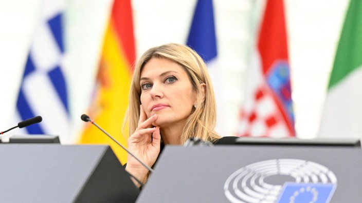 Korruptionsverdacht: Die Vizepräsidentin des Europäischen Parlaments im November in Brüssel. Sie wurde wegen des Verdachts auf Korruption verhaftet.