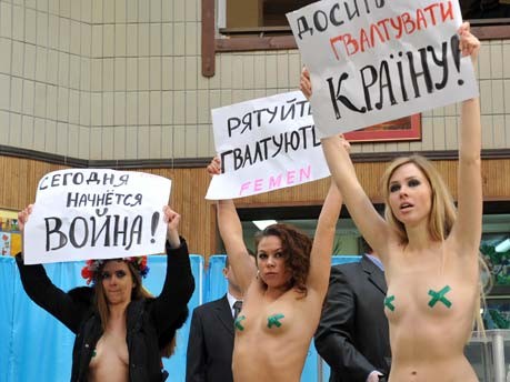 Ukraine, Femen, AFP