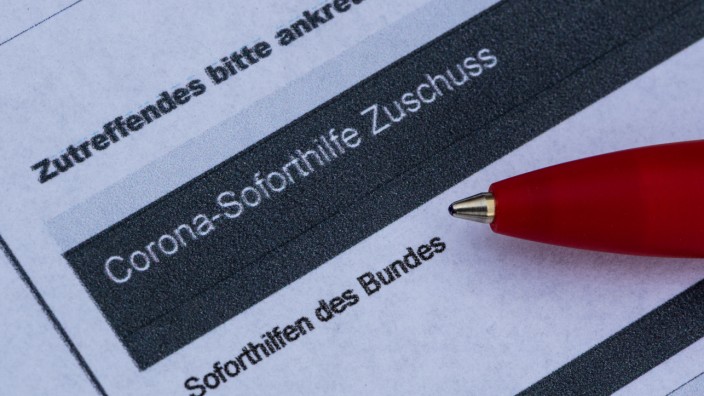 Amtsgericht München: Corona-Soforthilfe konnte man nicht nur mit Papierformularen beantragen, sondern auch online.