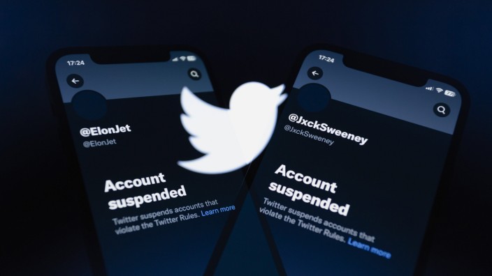 Twitter sperrt mehrere Accounts
