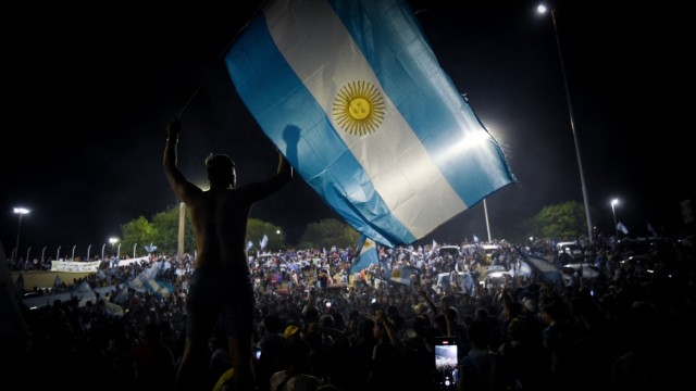 Argentiniens Empfang: undefined