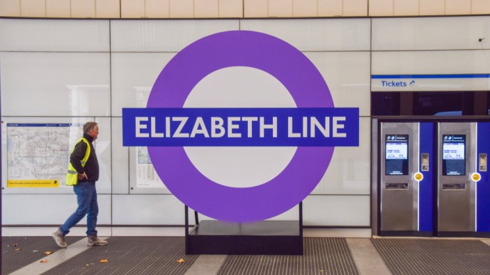 Großbritannien: Die Elizabeth Line umfasst insgesamt 41 Stationen, zehn davon sind neu gebaut worden.