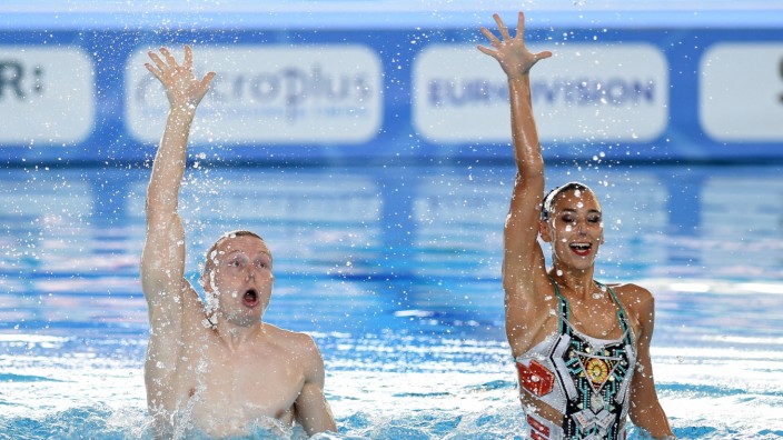 Olympia 2024: Frithjof Seidel und Michelle Zimmer bei der EM in Rom 2022.