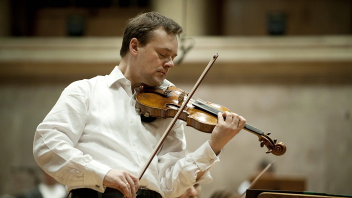 Violinist Frank Peter Zimmermann: Der Violinist Frank Peter Zimmermann.