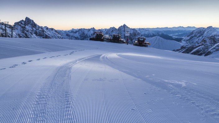 Wintersport: Den Traum vom perfekten Wintersport erhoffen sich viele Skifahrer von der Zugspitze.