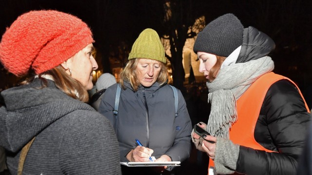 Schondorf: Viele Menschen hatten sich bereits Ende November bei einer Demo in Unterstützerlisten eingetragen.
