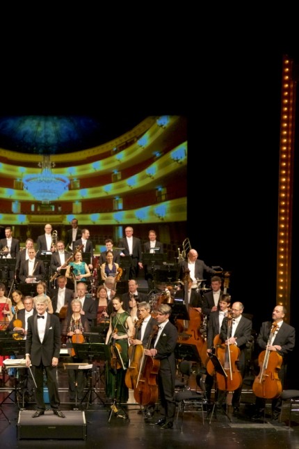Neujahrskonzerte: Das Orchester des Staatstheaters am Gärtnerplatz bei seinem Neujahrskonzert 2019.