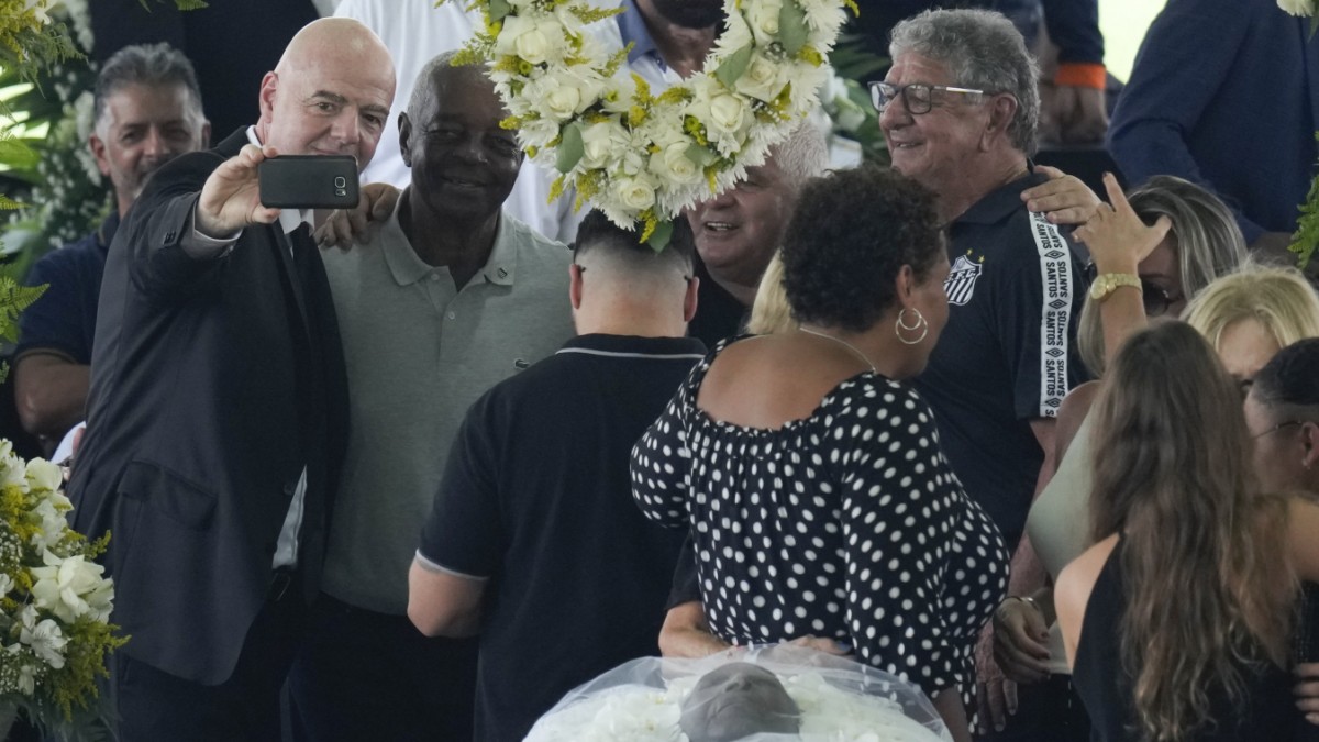 Pelé’s funeral service: Fifa boss Infantino is unpleasant – sport