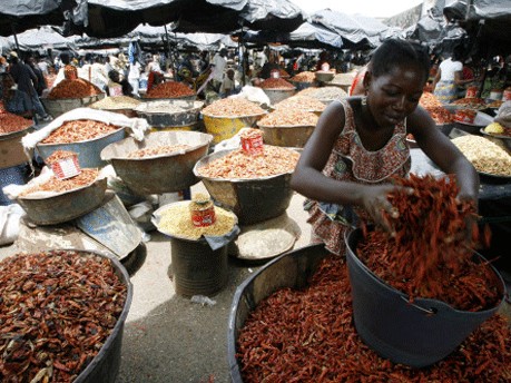 Gewürzmarkt, Abidjan