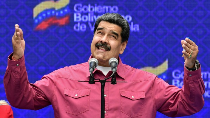 Venezuela: Präsident Nicolás Maduro sitzt fester im Sattel denn je - auch wenn die Bundesrepublik 2019 dessen Konkurrenten Juan Guaidó als Interimspräsidenten anerkannte.