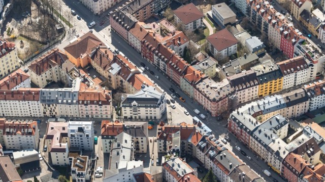 München-Glossar: Selbst im teuren München sinken die Immobilienpreise.