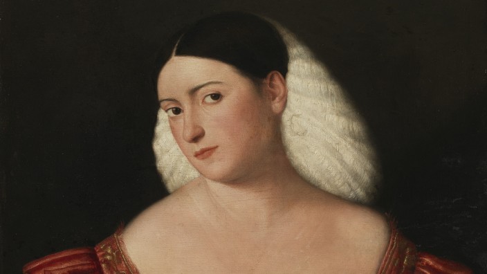 Museen: Bernardino Licinios Bildnis einer Frau um 1520 wird von Herbst an in der Ausstellung "Colore e Sentimento" in der Alten Pinakothek zu sehen sein.