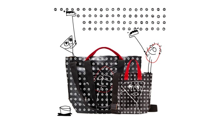 Haben und Sein: Taschenspiele: Canvasbag von Plan C, gemeinsam entwickelt mit dem Mailänder Store 10 Corso Como.