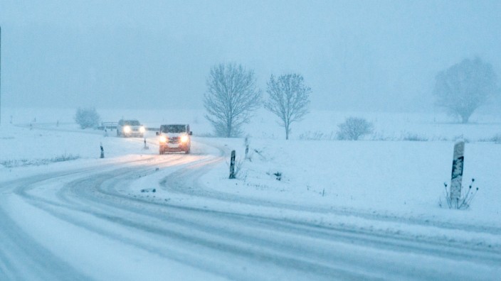 Unterfranken: In Franken gab es am Mittwoch für viele überraschend einen Wintereinbruch.