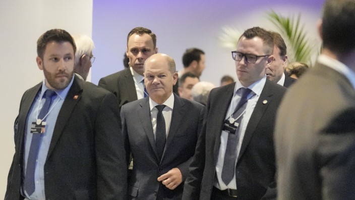 Bundeskanzler: Er ist sich auch dort treu geblieben: Olaf Scholz am Mittwoch bei der Ankunft in Davos.