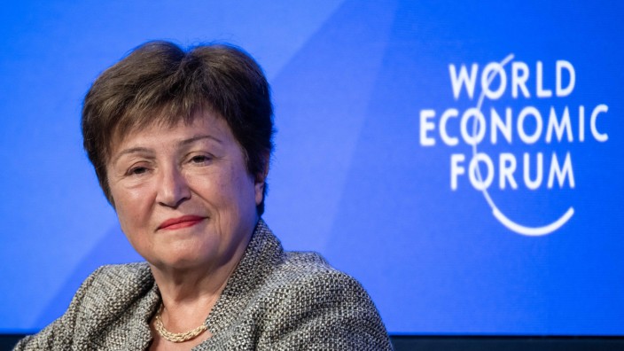 Davos: Warnt davor, die Schwellenländer nicht zu vergessen: IWF-Chefin Kristalina Georgiewa.