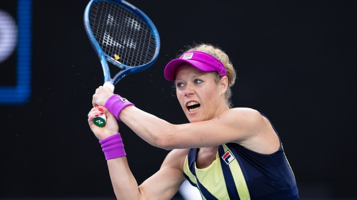 Australian Open: "Mir lief da auch alles rein": Laura Siegemund spielte einen wunderbaren ersten Satz gegen Caroline Garcia, doch dann verlor sie die nächsten beiden Durchgänge.