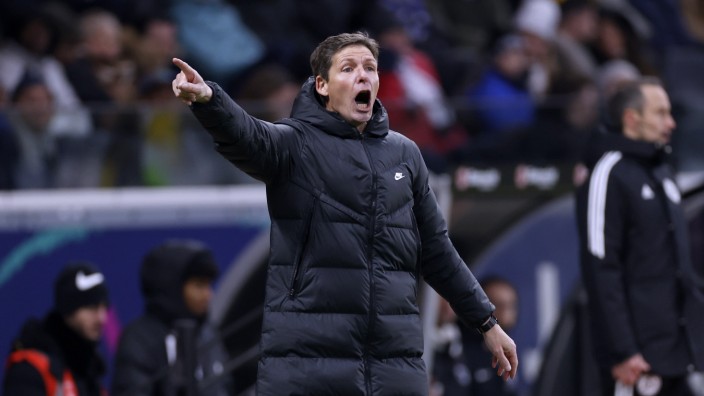 Eintracht Frankfurt auf Platz zwei: Hatte ein paar Anmerkungen zum Spiel seiner Mannschaft: Frankfurts Trainer Oliver Glasner.