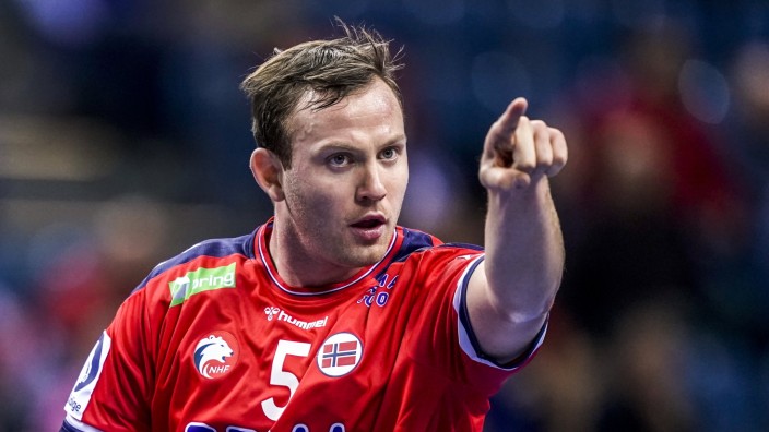 Handball-WM: Als nächste seid ihr dran: Sander Sagosen ist der derzeit wohl weltbeste Handballer, jetzt spielt er gegen Deutschland um den Hauptrunden-Gruppensieg.
