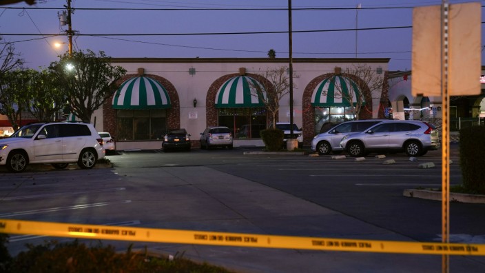 Los Angeles: In diesem Tanzstudio in Monterey Park nahe Los Angeles wurden am Samstag zehn Menschen geötet.