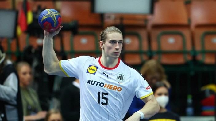 Juri Knorr bei der Handball-WM 2023