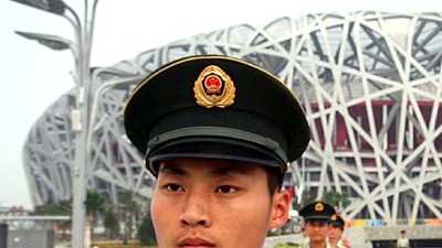 Olympische Spiele: China demonstriert Macht - vor und im "Vogelnest".