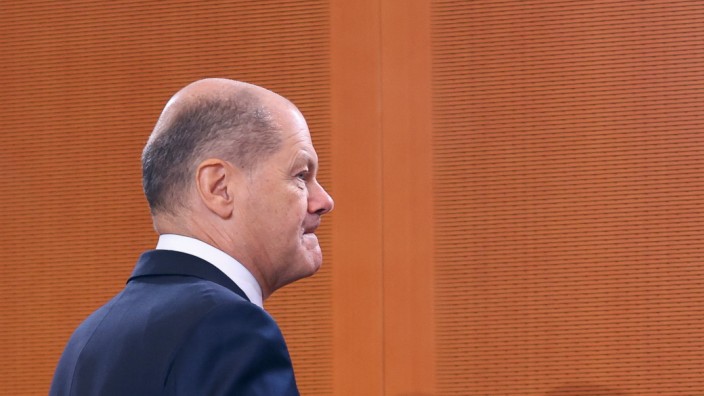 SZ am Morgen: Bundeskanzler Olaf Scholz soll von der harten Linie der Grünen bei dem Koalitionsgipfel überrascht gewesen sein, heißt es. (Archivbild)