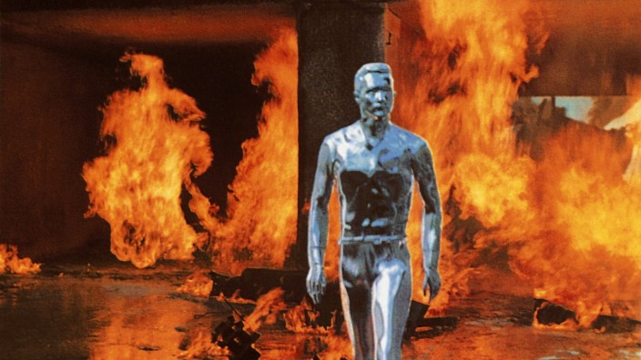 Technik: Der T-1000 ist eine fiktive Figur aus dem Terminator-Franchise, der sich verändern kann.
